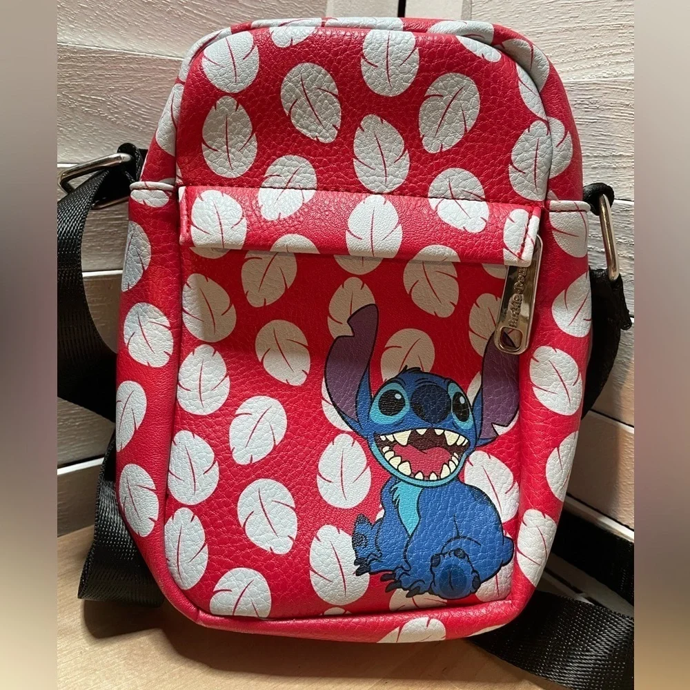 NWOT Buckle-Down Brand Disney Stitch Character Red and White Crossbody Bag